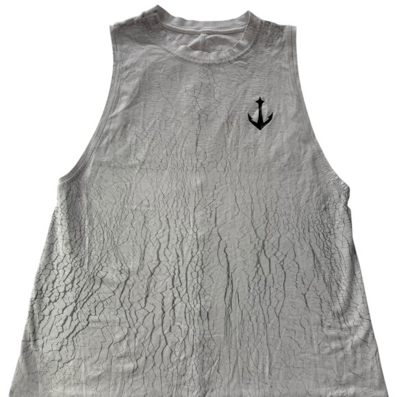 LULULEMON Seattle Kraken Hockey Tank Top White / Gray. Size Adult Small